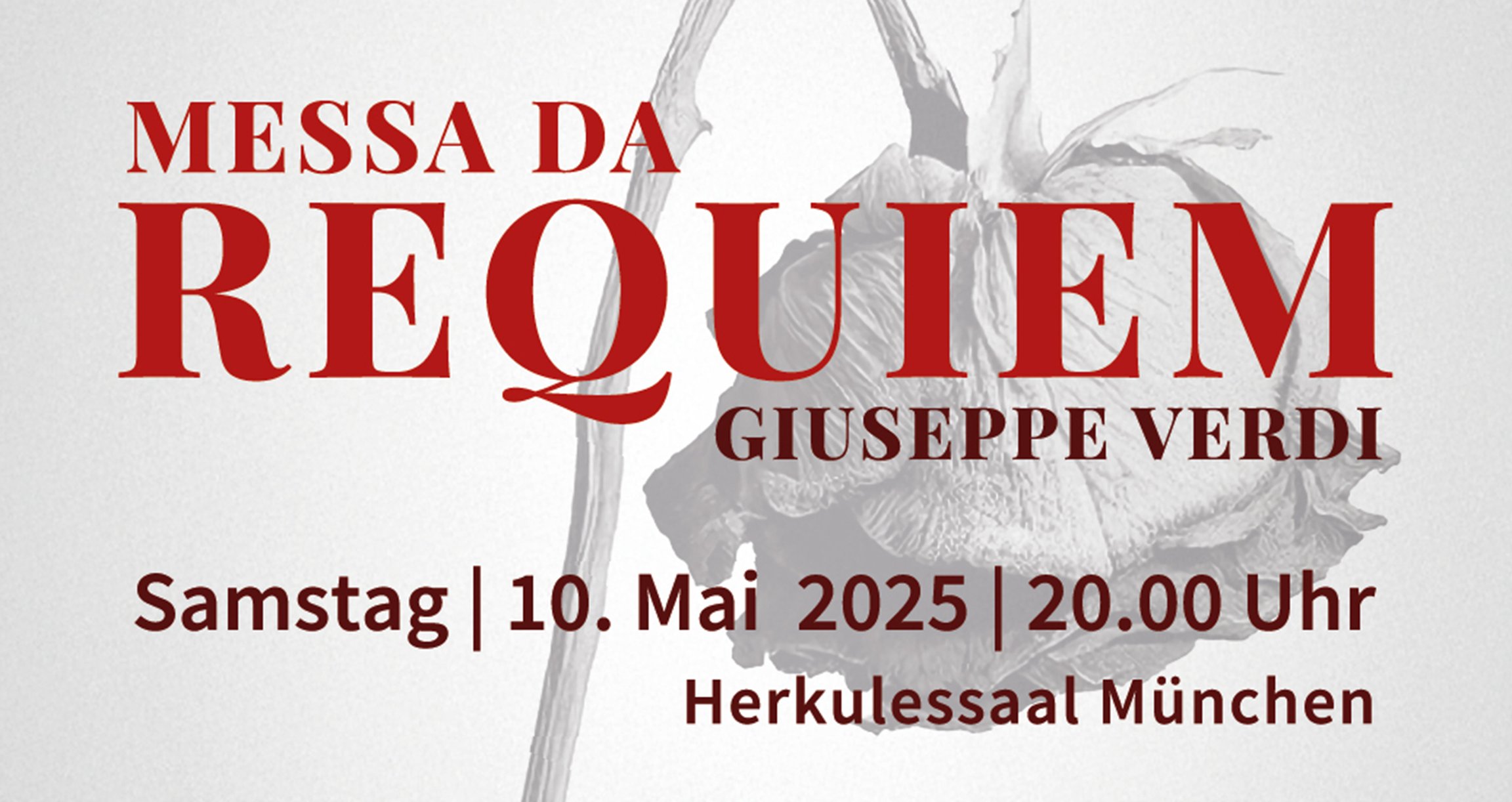 Verdi: Messa da Requiem Plakat